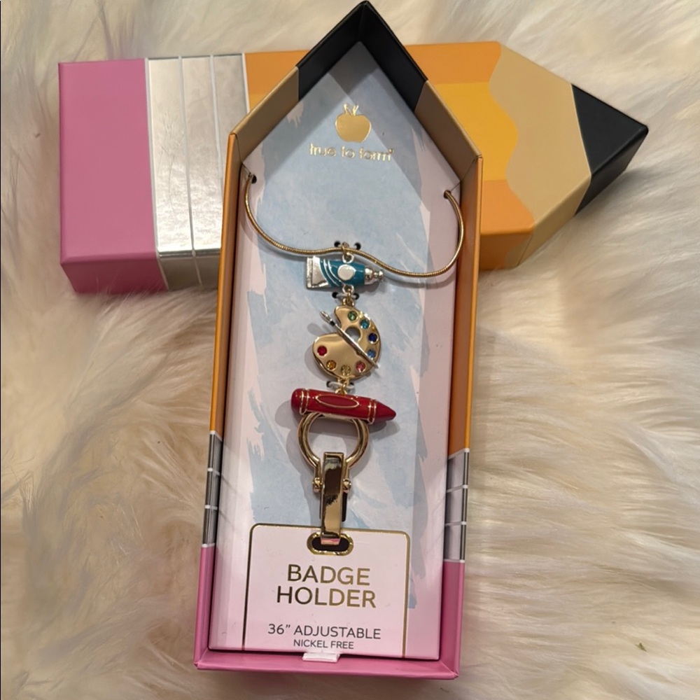 Brighton Multicolor Badge Holder